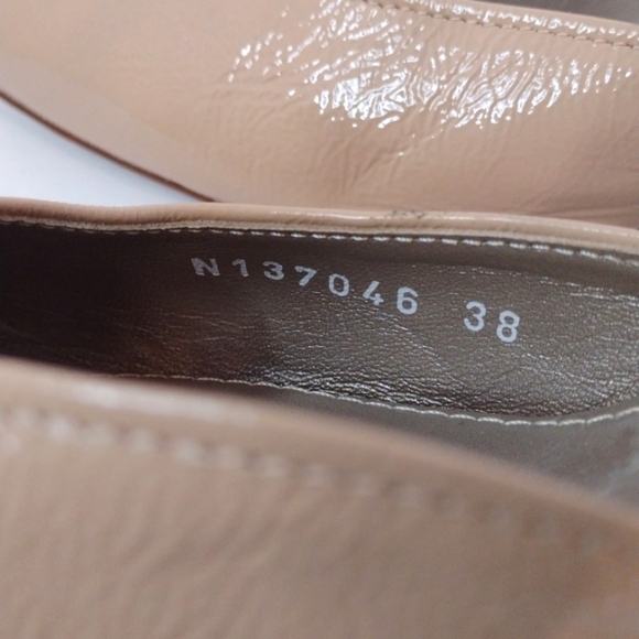 AGL Women's Nude Ankle Strap Heels with Cylindrical Heel Size (8.5) - Picture 15 of 15